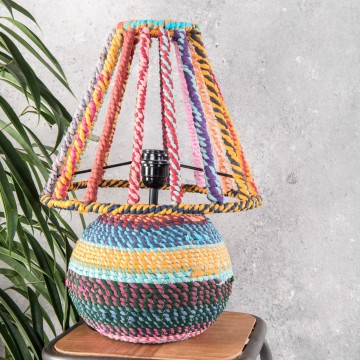 Rag Table Lamp