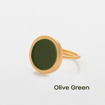 PRIGIPO Palette L ring (olive green)