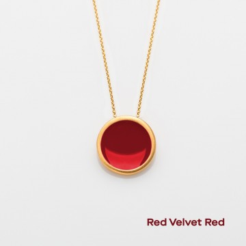 PRIGIPO Palette L necklace (red velvet red)