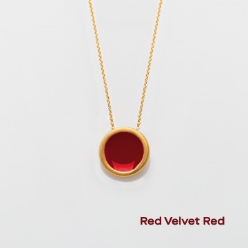 PRIGIPO Palette S necklace (red velvet red)