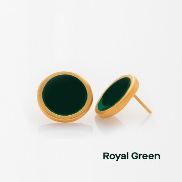PRIGIPO Palette L earrings (royal green)