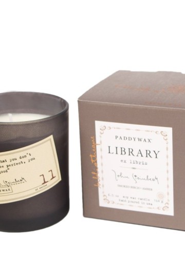Paddywax Library Tin Soy Candle