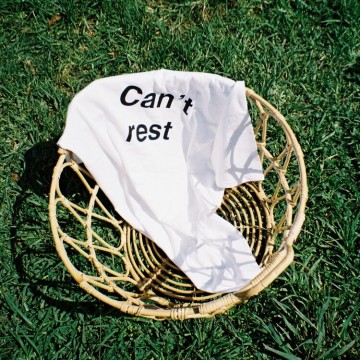 Iddi Can't rest t-shirt (white)