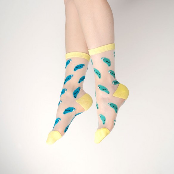 Coucou Suzette Daisy Sheer Socks – Abalishop