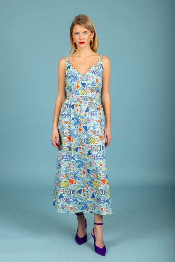Chaton Clothing Sebastian Poplin Dress