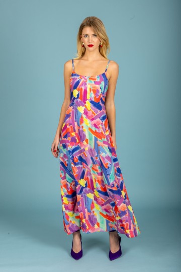 Chaton Clothing Tommaso Dress (Multi)