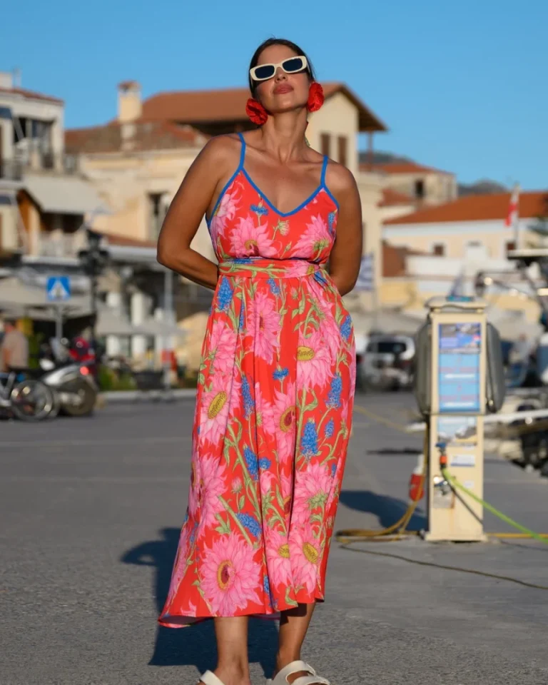 So Bohemian Alpha Dress (Red)