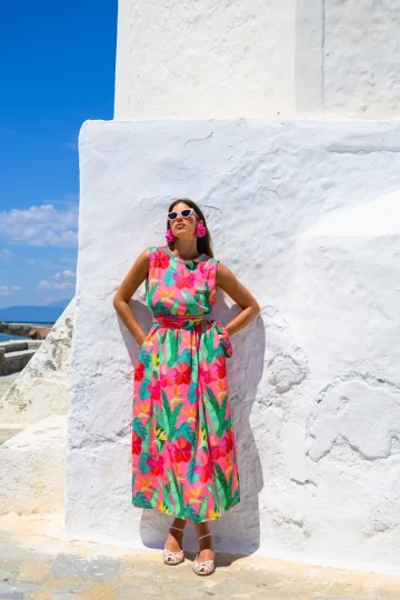 So Bohemian Veta Dress (Pink)