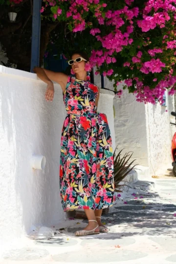So Bohemian Veta Dress (Black)