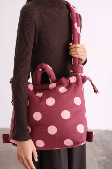 Ölend Ona Soft Bag Dots (Pink/Cherry)