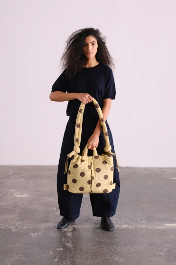 Ölend Ona Soft Bag Dots (Chocolate/Lime)