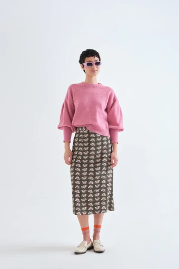 Compania Fantastica Geometry Midi Skirt