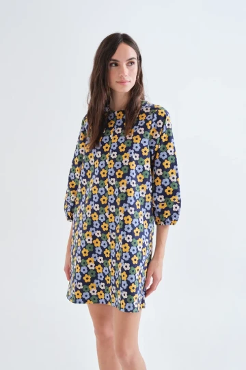 Compania Fantastica Euphonia Print Short Dress