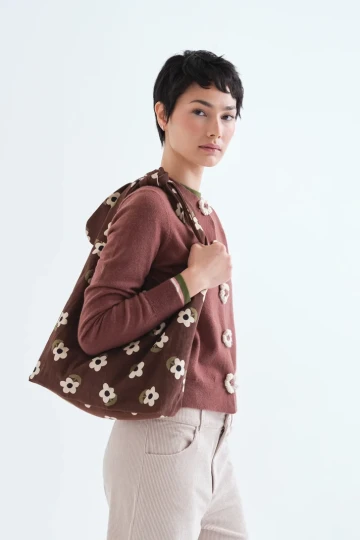 Compania Fantastica Santini Print Shoulder Bag
