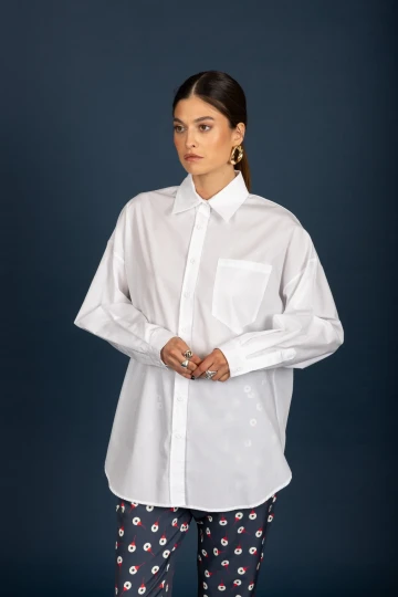 Chaton Clothing Timothy Shirt (White)