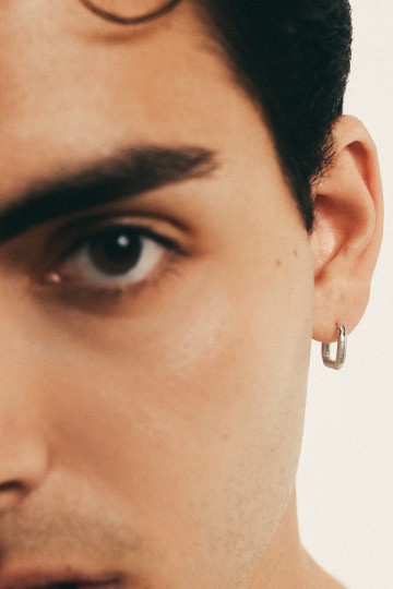 Nasilia Square Clip Earrings