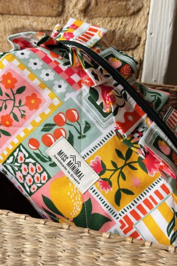 Miss Minimal Happy Summer Zipper Box Romantic Style