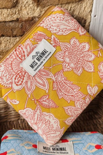 Miss Minimal Sunset Drift Mini Zipper Pouch
