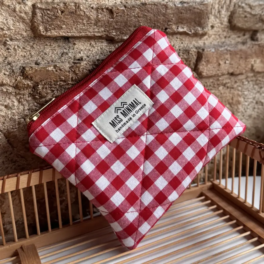Miss Minimal Sandy Mini Zipper Pouch