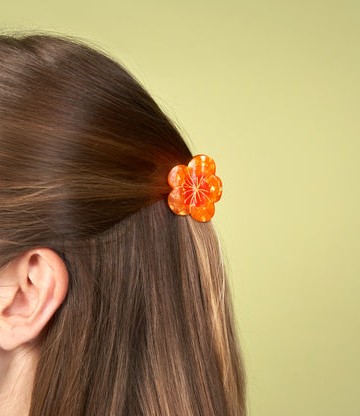 Coucou Suzette Nasturtium Mini Hair Claw