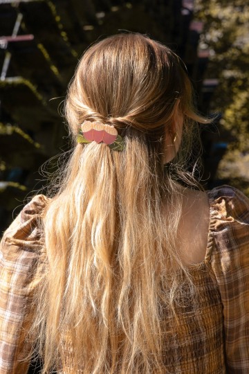 Coucou Suzette Acorns French Barrette