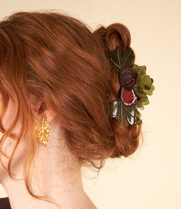 Coucou Suzette Fig Tree Hair Claw