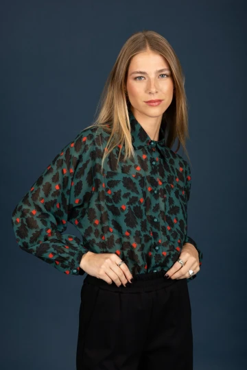 Chaton Clothing Diane Chiffon Shirt