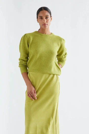 Compania Fantastica Knit Sweater (Green)
