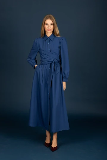 Chaton Clothing Delia Dress (Blue)