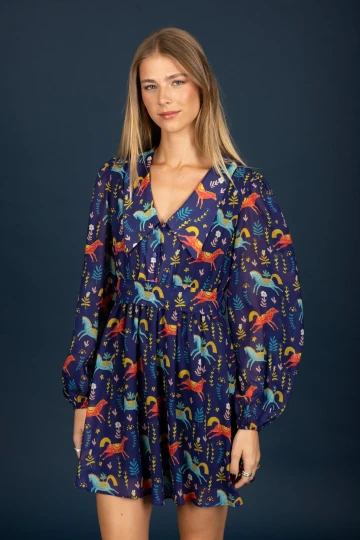 Chaton Clothing Laurel Chiffon Dress