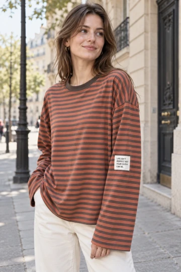Striped  T-Shirt